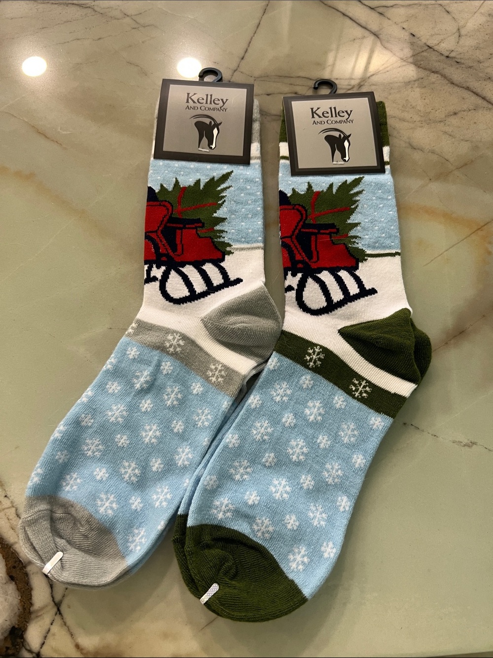 Holiday Sleigh Crew Socks Bundle